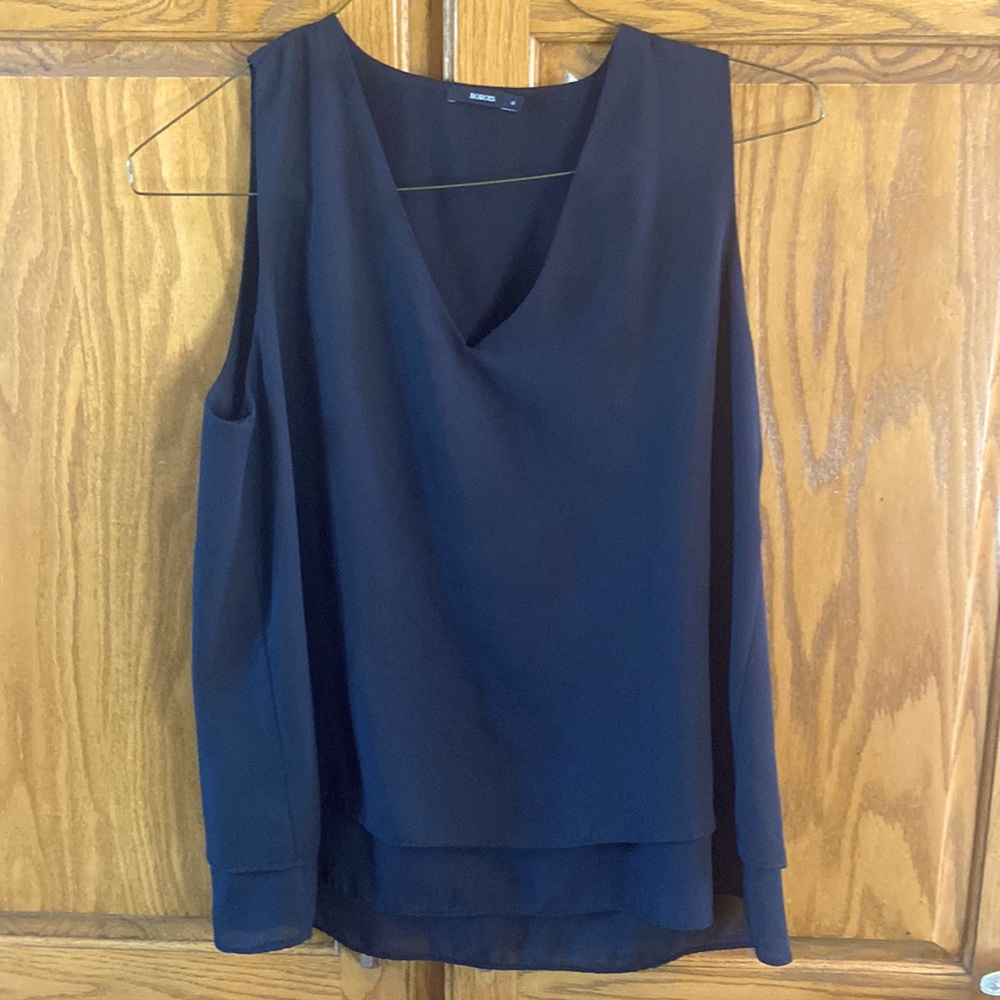 Dressy black blouse!! Perfect for work or dressing out!